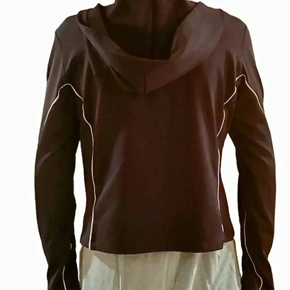 FILA jacket in black with white stripes Size Extra Small - Picture 3 of 4